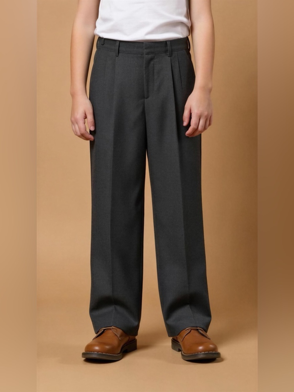 George Black Pleated Dress Pants Size 14